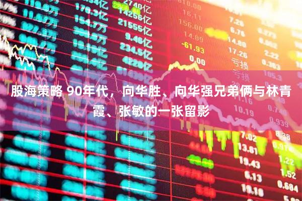 股海策略 90年代，向华胜、向华强兄弟俩与林青霞、张敏的一张留影